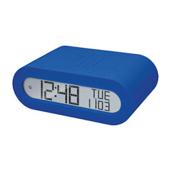 Oregon Scientific Classic Digital Alarm Clock With FM Radio Blue